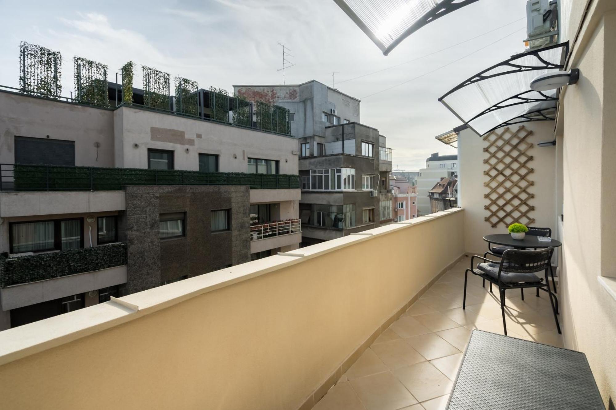 Urban Dream Studio With City Views & Comfort Bucarest Exterior foto